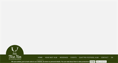Desktop Screenshot of hohemutalm.at